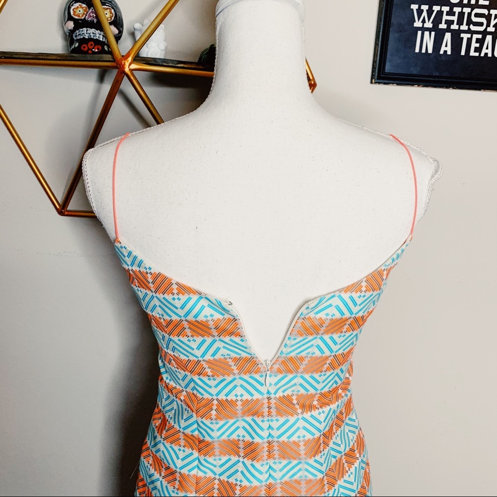 J. Crew Collection Silk printed shift dress M1354 - Picture 4 of 7
